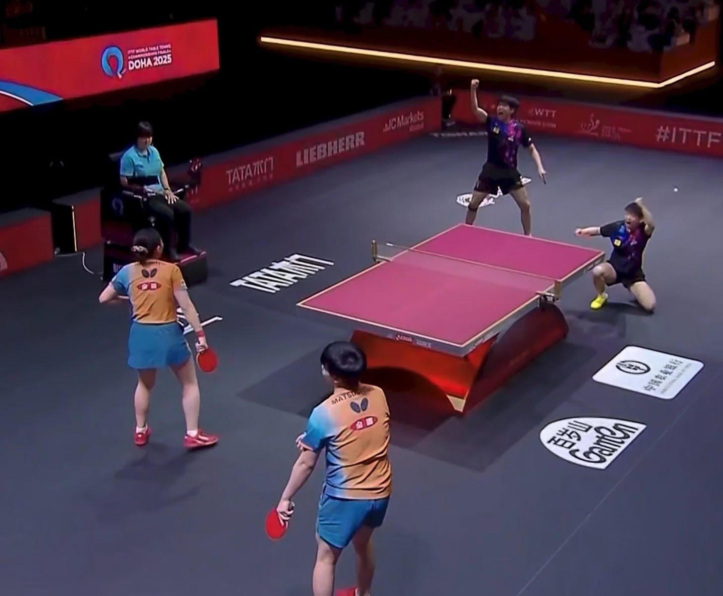 奥地利队完胜瑞典队，张继科点燃赛场